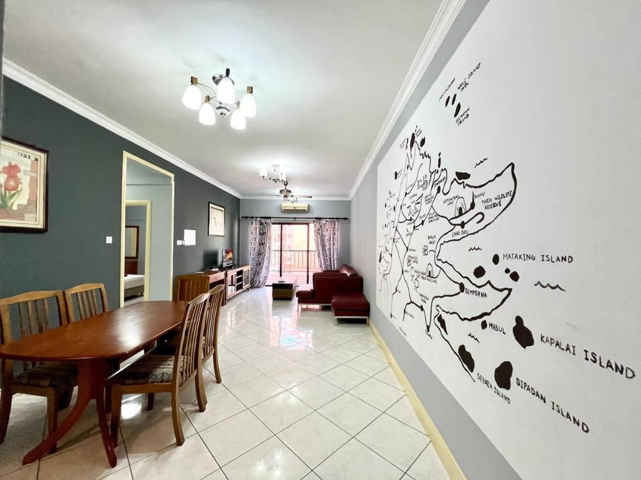 Marina Court Vacation Home 3 Bedrooms - Kota Kinabalu Luaran gambar